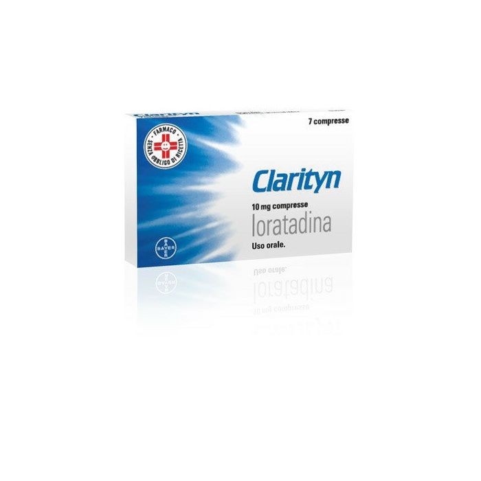 Clarityn 10 mg loratadina 7 compresse