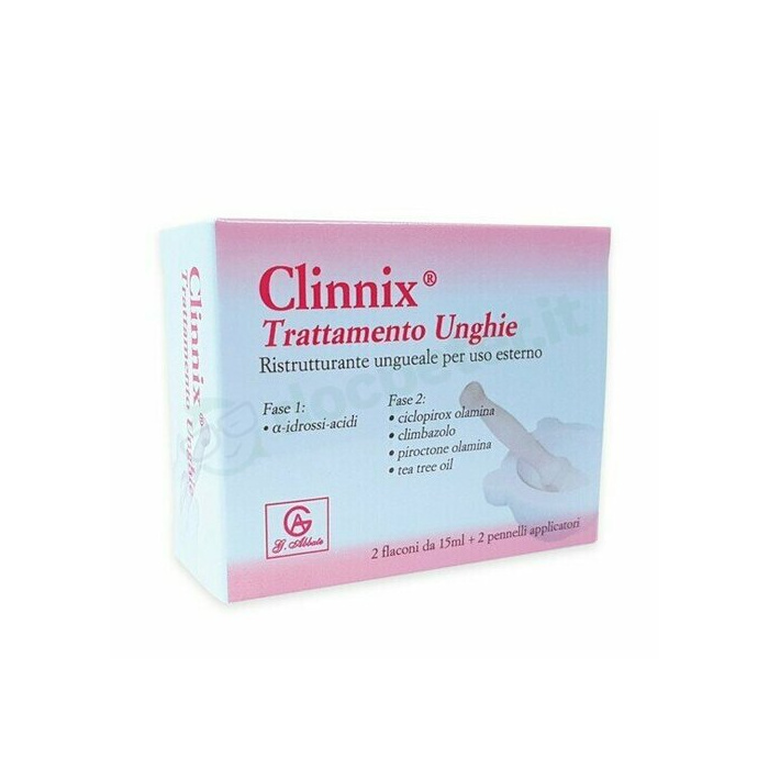 Clinnix trattamento unghie 2 x 15 ml
