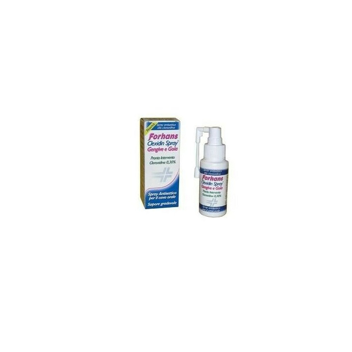 Collutorio spray con clorexidina forhans clexidin 50ml