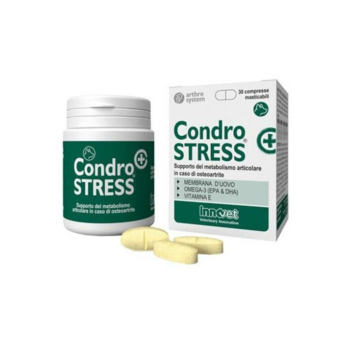 Condrostress+ Integratore per Osteoartrite Cani 30 Compresse