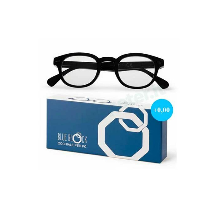 Contacta blue block occhiali da computer colore nero dt. 0,00