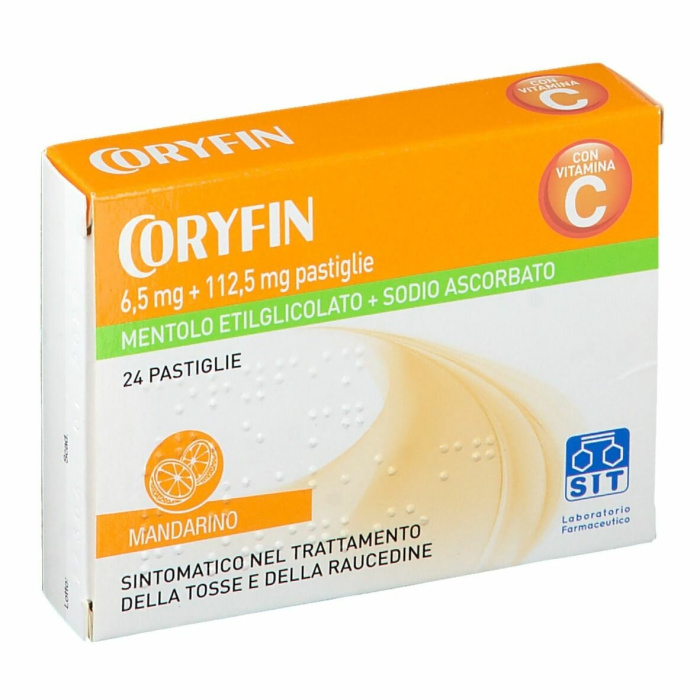 Coryfin c 100 vitamina c 24 caramelle