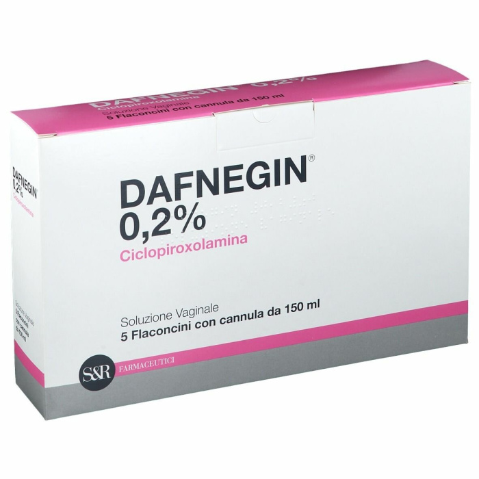 Dafnegin soluzione vaginale 0,2% 150 ml 5 flaconi