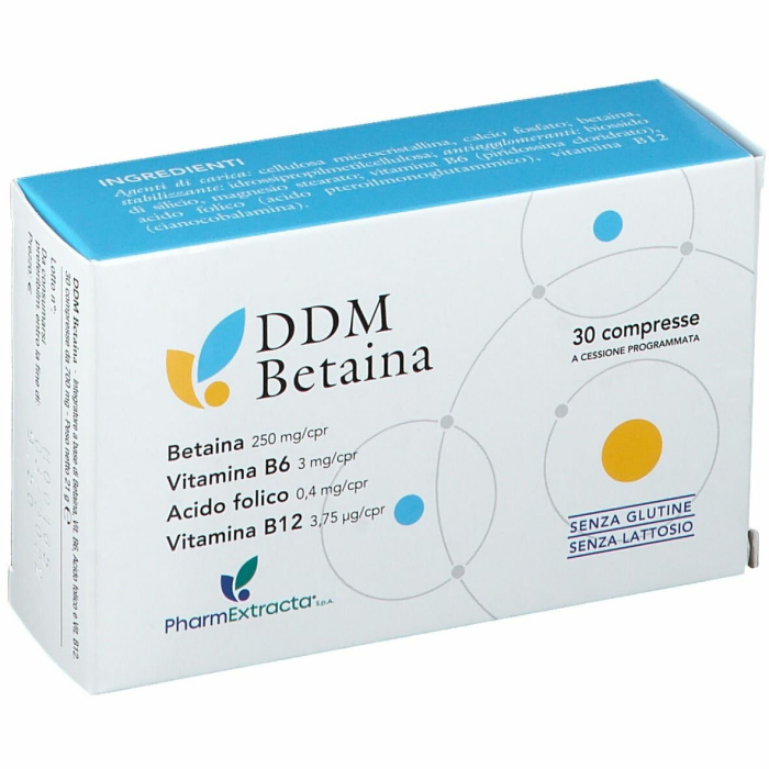 DDM Betaina Integratore Metabolico 30 Compresse