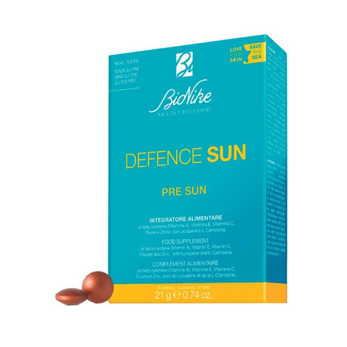 Defence sun pre sun 30 compresse