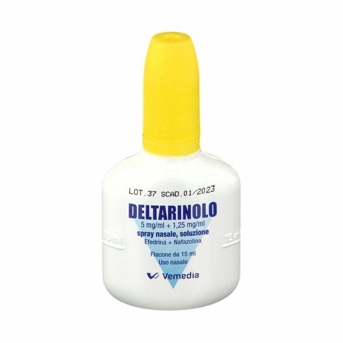 Deltarinolo spray nasale decongestionante 5 mg/ml + 1,25 mg/ml 15 ml