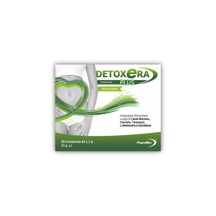 Detoxera plus integratore alimentare per stipsi e transito intestinale 30 compresse