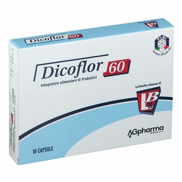 Dicoflor 60 integrator di probiotici 10 capsule