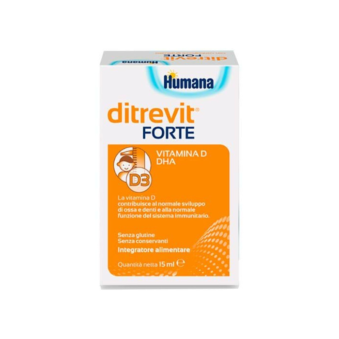 Ditrevit Forte Integratore dii Vitamina D e Dha Gocce 15 ml