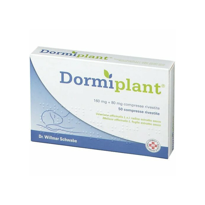 Dormiplant 160 mg +80 mg valeriana 50 compresse rivestite
