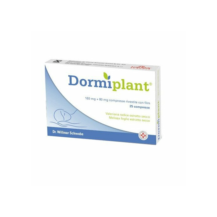 Dormiplant 25 compresse rivestite 160 mg +80 mg