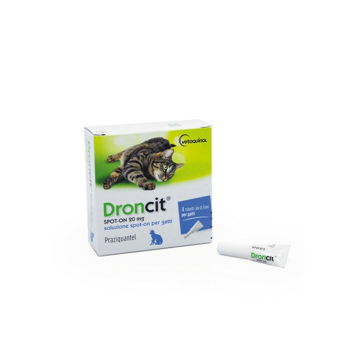 Droncit Spot-On Antiparassitario Per Gatti 20 mg