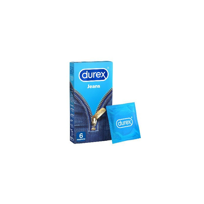 Durex Jeans Preservativi Easy On 6 Pezzi