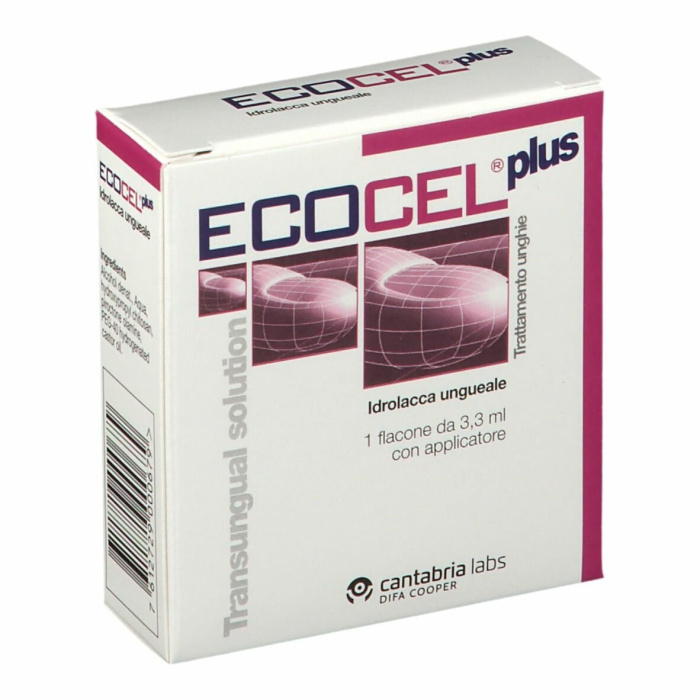 Ecocel Plus Idrolacca Ungueale 3,3 Ml