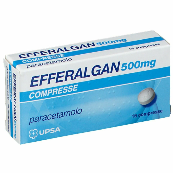 Efferalgan 500 mg paracetamolo 16 compresse