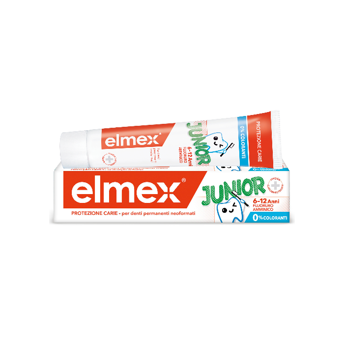 Elmex Dentifricio Junior 6-12 anni Bambini Protezione carie 75ml