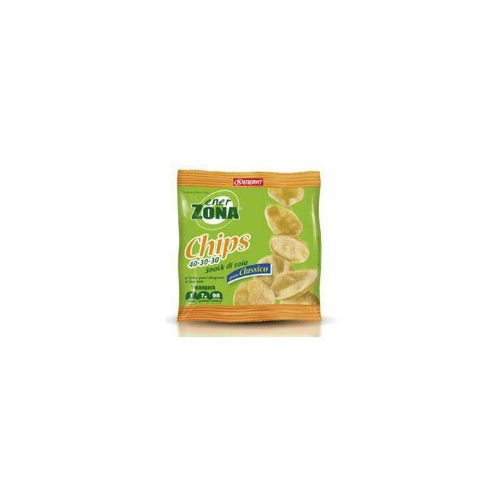 Enerzona Chips Snack di Soia Gusto Classico 1 Mini-pack