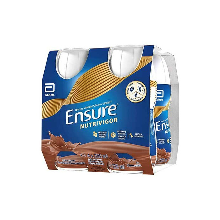 Ensure Nutrivigor Proteico Pronto da Bere Cioccolato 4 x 220 ml
