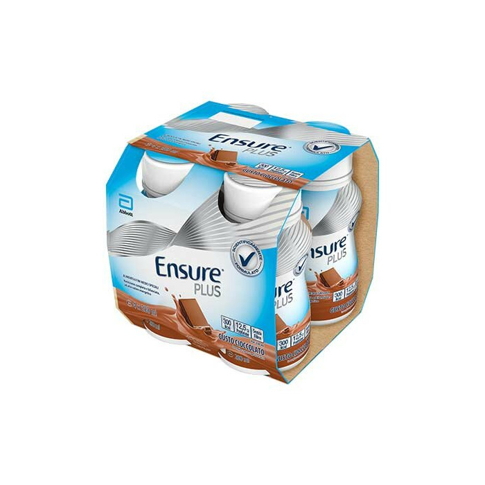 Ensure Plus Integratore Ipercalorico Cioccolato 4 x 200 ml