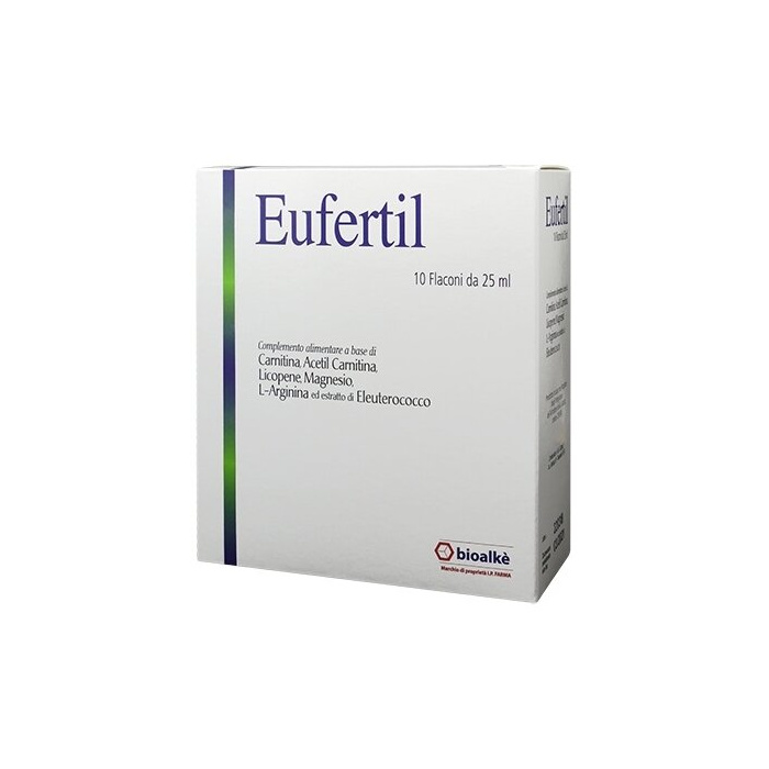 Eufertil integratore stanchezza fisica 10 flaconcini 25 ml