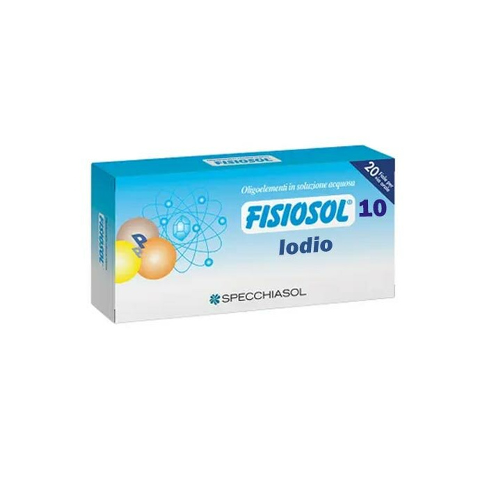 Fisiosol 10 Iodio 20 Fiale da 2 ml