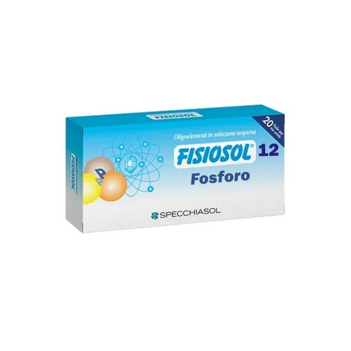 Fisiosol 12 Fosforo 20 Fiale da 2 ml