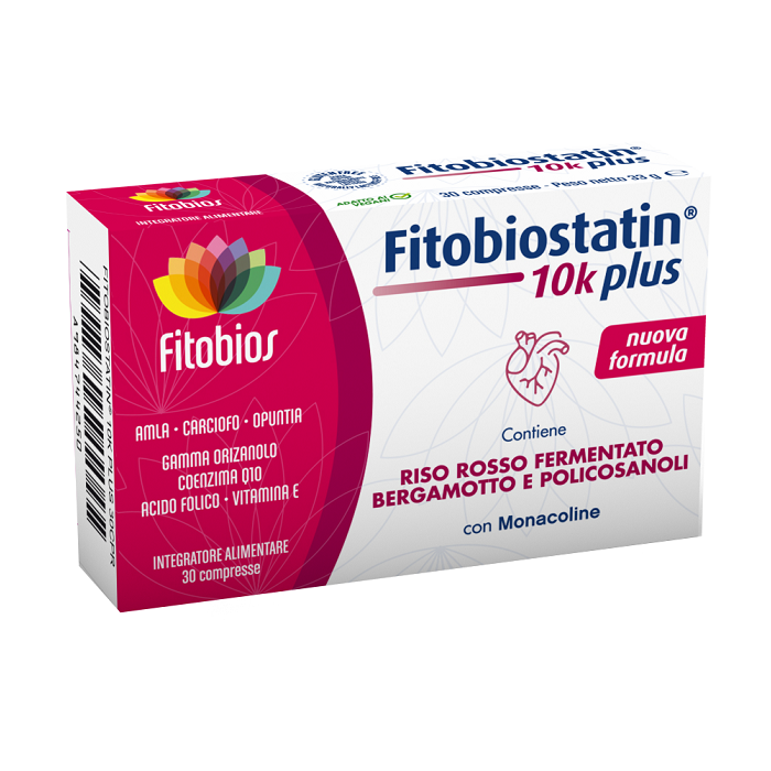 Fitobiostatin 10k plus 30 compresse