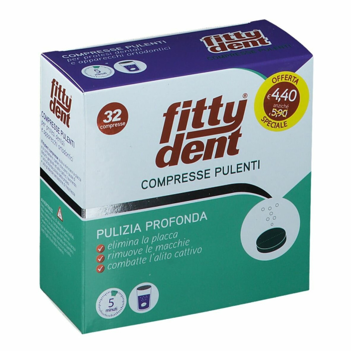 Fittydent 32 compresse detergente os
