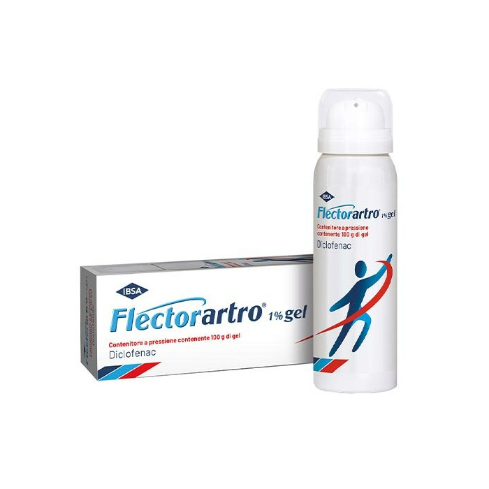 Flectorartro gel 1% dicoflenac dolore e infiammazione 100 g