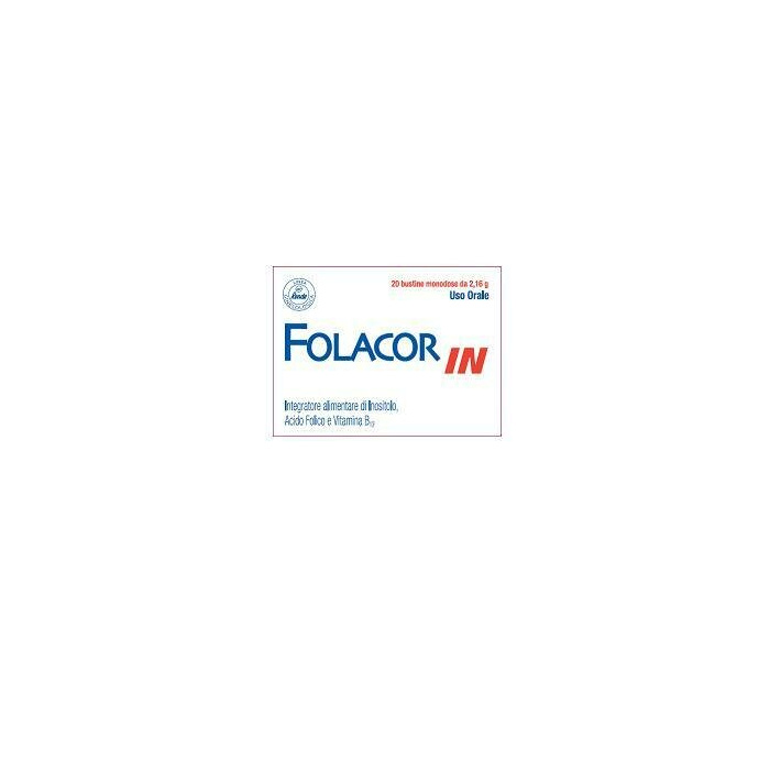 Folacorin 20 bustine monodose da 2,16 g l'una