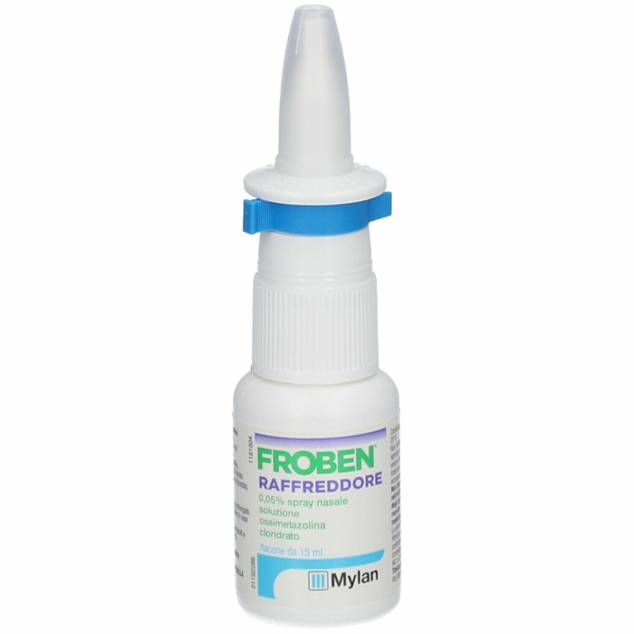 Froben raffreddore spray nasale 0,05% ossimetazolina 15 ml