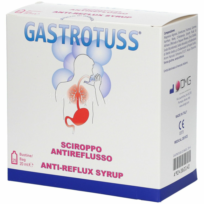 Gastrotuss Sciroppo Antireflusso 25 bustine