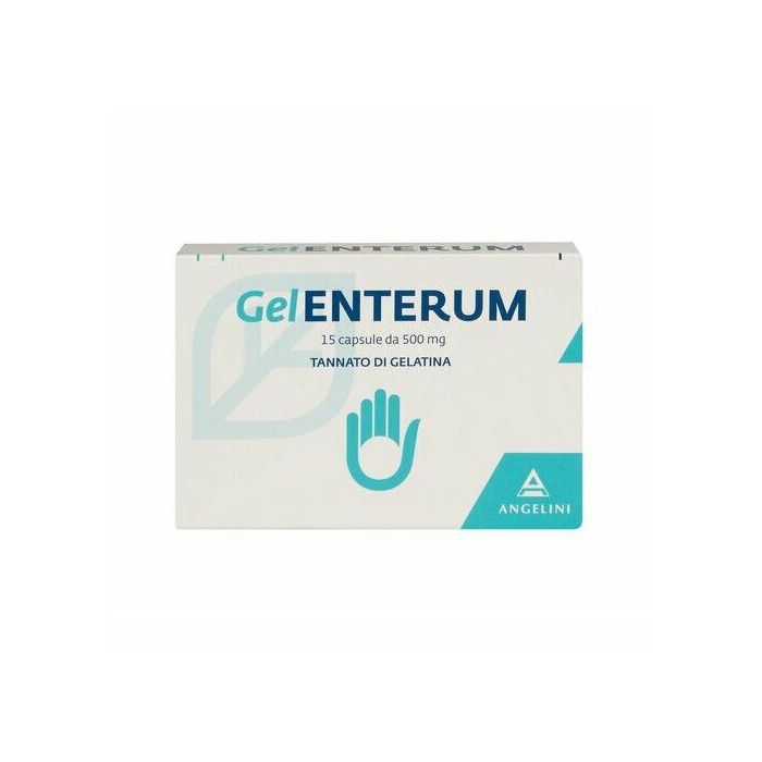 GelEnterum Adulti Integratore Intestinale 15 Capsule da 500 mg
