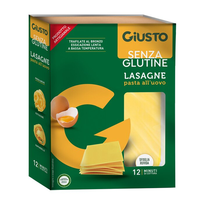 Giusto senza glutine sfoglie lasagne 250 g