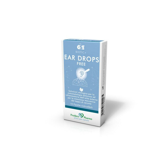 Gse ear drops free 10 pipette 0,3 ml