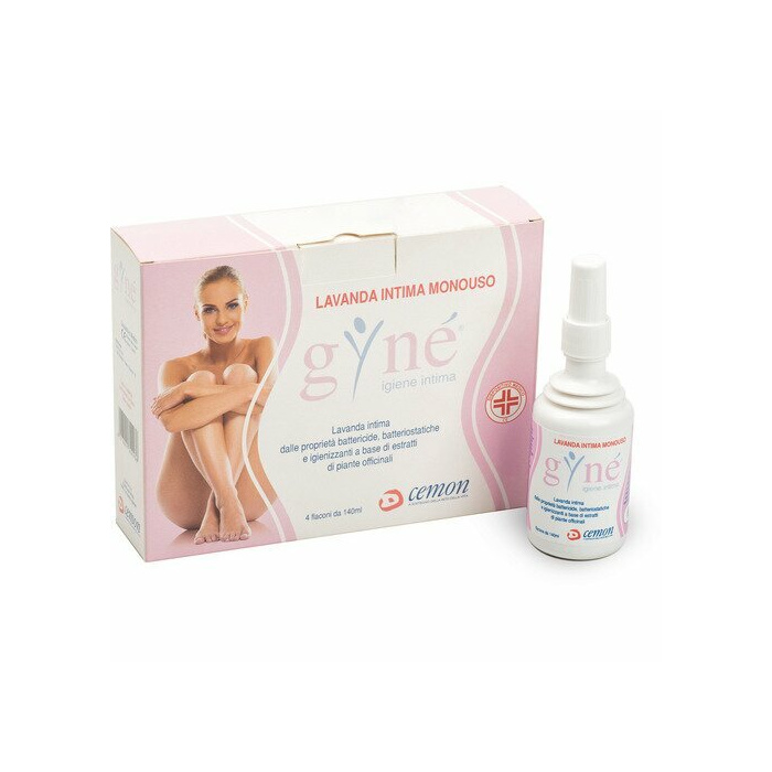Gyne' lavanda vaginale 4 flaconcini da 140 ml