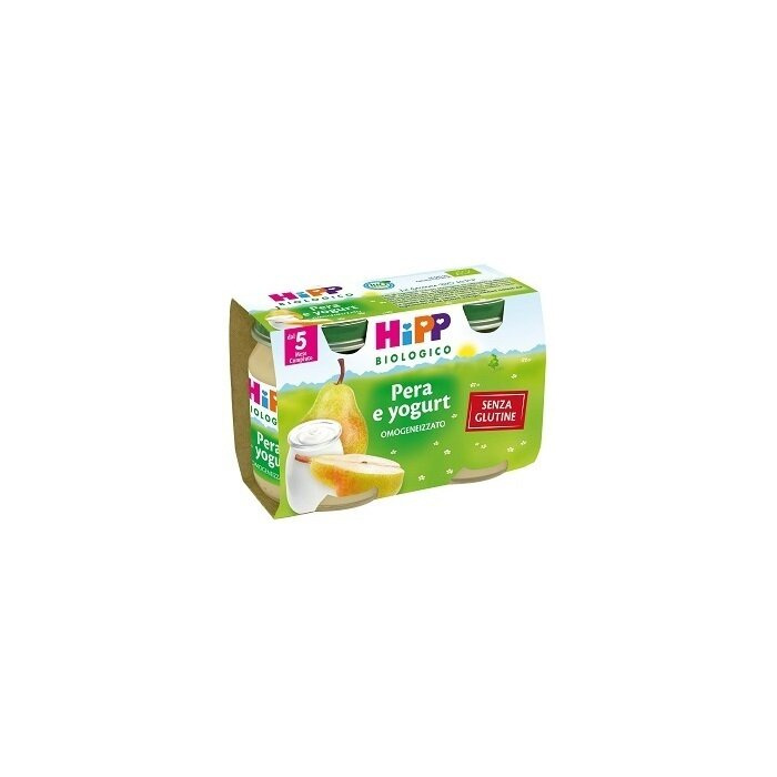 Hipp bio hipp bio omogeneizzato pera yogurt 2x125 g
