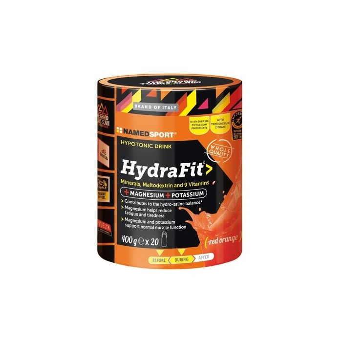 Hydrafit polvere named sport arancia rossa 400 g