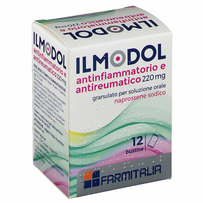 Ilmodol antinfiammatorio e antireumatico 220 mg 12 bustine granulato