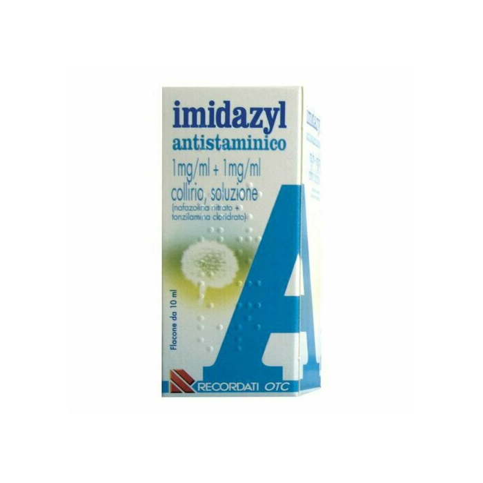 Imidazyl antistaminico 1 mg/ml nafazolina nitrato collirio 10 ml