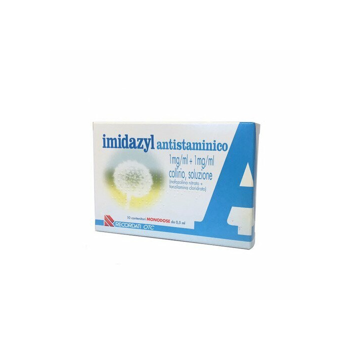 Imidazyl antistaminico collirio 10 flaconcini monodose 