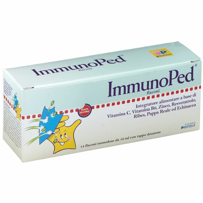 Immunoped Integratore Difese Immunitarie 14 Flaconcini