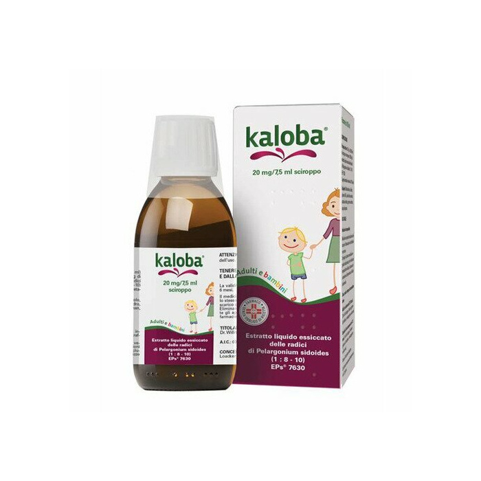 Kaloba sciroppo per la tosse e il raffreddore 20 mg/7,5 ml flacone 100 ml