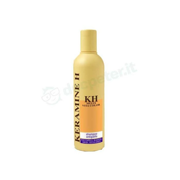 Keramine H Multi Vita Color Shampoo Antigiallo 300 ml