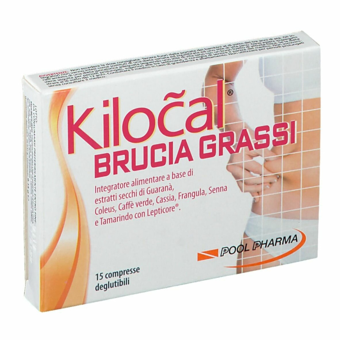 Kilocal Brucia Grassi Integratore Dimagrante 15 Compresse