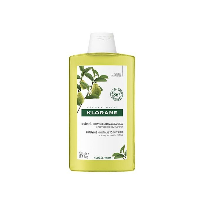 Klorane Shampoo al Cedro Capelli Normali a Grassi 400 ml
