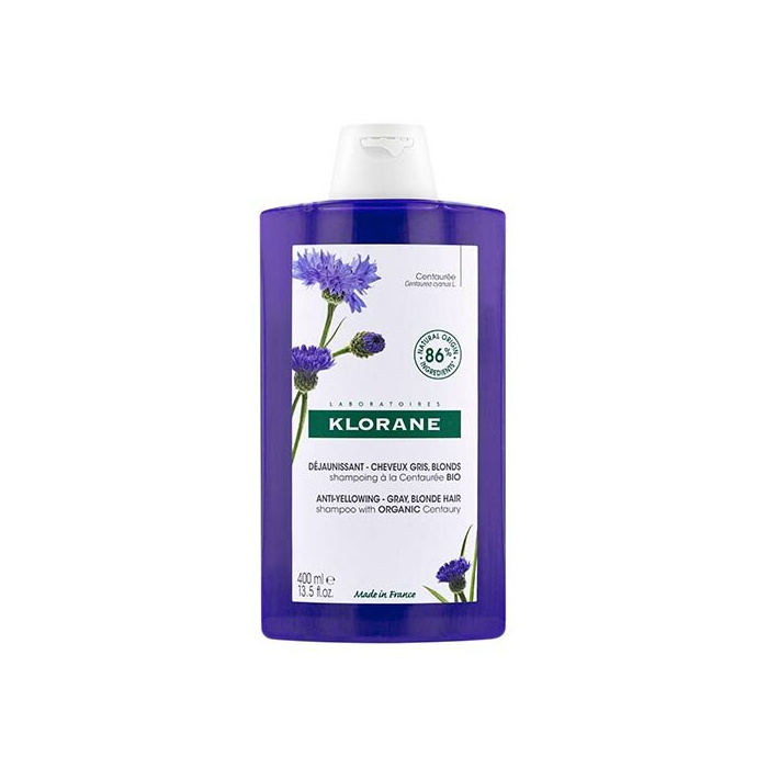 Klorane Shampoo alla Centaurea Bio Anti-Ingiallimento 400 ml