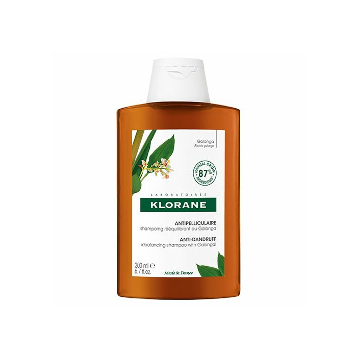 Klorane Shampoo Riequilibrante Antiforfora con Galanga 200 ml