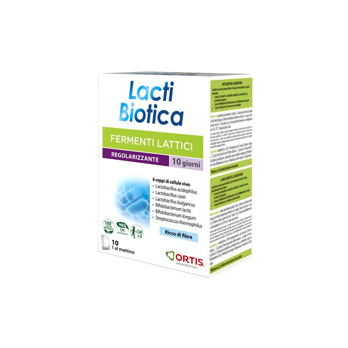 Lacti Biotica Integratore Fermenti Lattici 10 Bustine