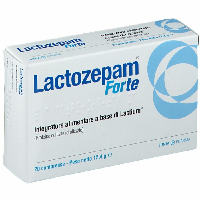 Lactozepam forte 20 compresse